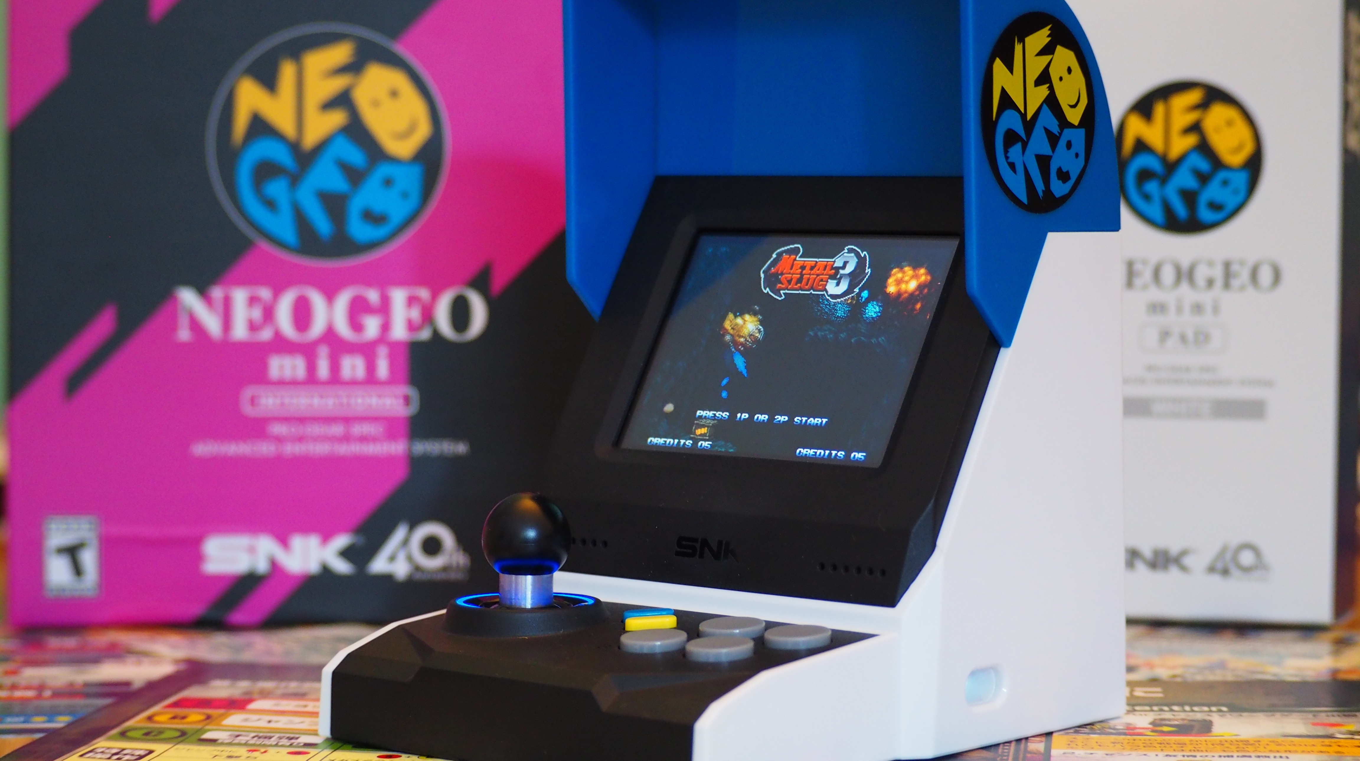 2 Neo Geo Mini Arcade Marquees of your choosing 