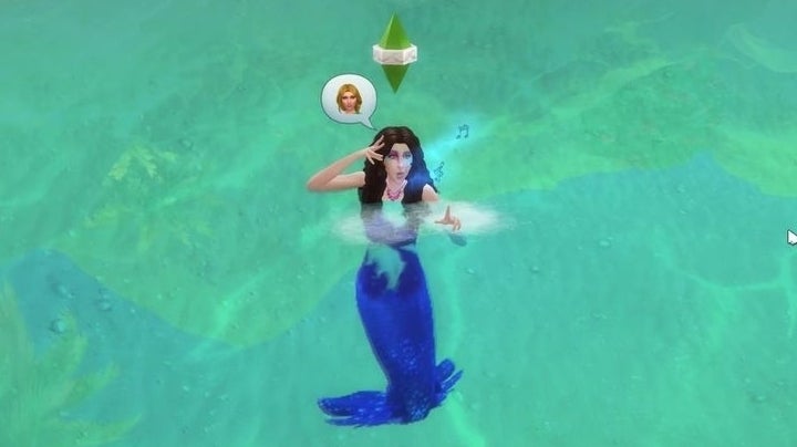 Afbeeldingen van De Sims 4 Eiland Leven gids, hoe je een Zeemeermin wordt en terug mens worden