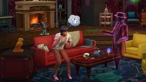Image for The Sims 4's new Paranormal Stuff Pack lets you move into your very own haunted house