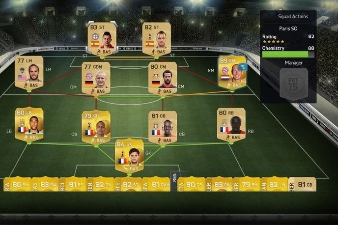Image for FIFA 15 Ultimate Team: time for a shake-up?