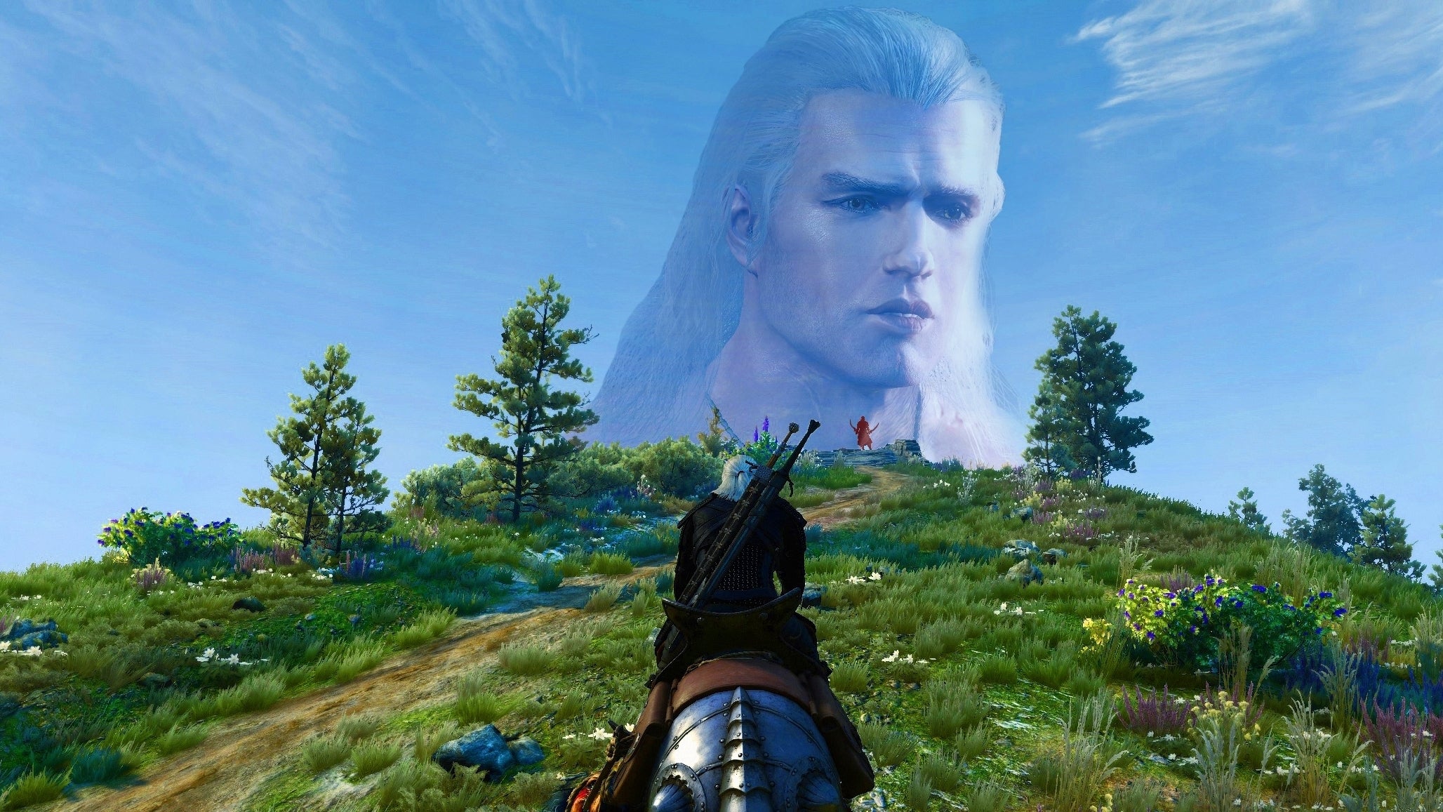 A New Mod For The Witcher 3 Sticks Henry Cavill S Face Onto Geralt Of Rivia S Body Eurogamer Net