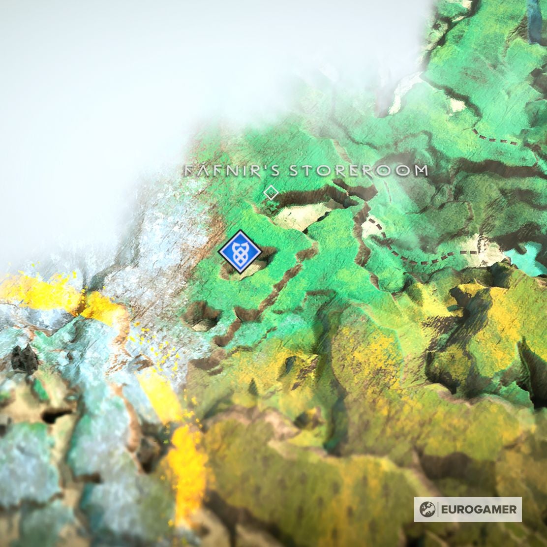 God of War Treasure Map locations   Where to find Don t Blink  Kneel Before God  Island of Light and other Treasure Maps - 8
