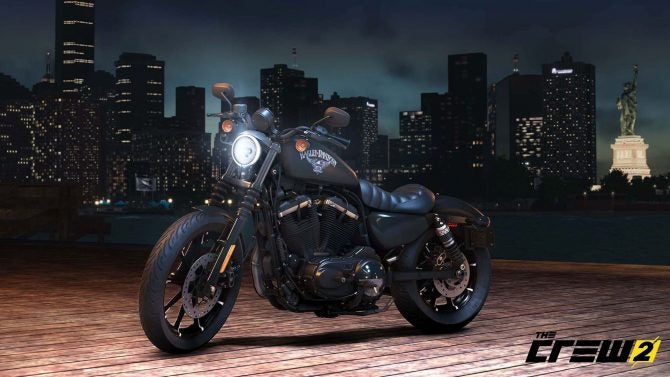 Imagem para The Crew 2 terá motos da Harley Davidson