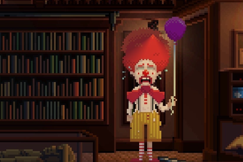 Image for Thimbleweed Park's new DLC lets you unbeep Ransome the Clown's sweary speech