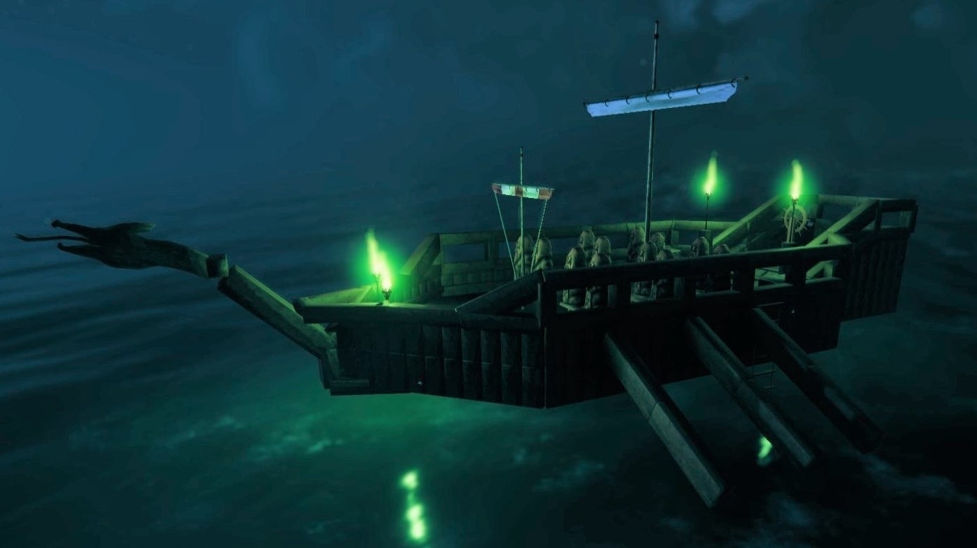 Image for This Valheim mod lets you build some really big boats