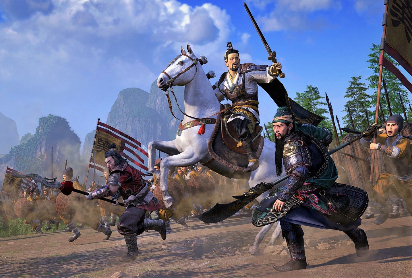 Obrazki dla Rozczarowani fani bombardują Total War: Three Kingdoms negatywnymi ocenami na Steamie