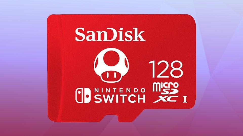 Image for Nintendo-licensed 128GB microSD card down to £30