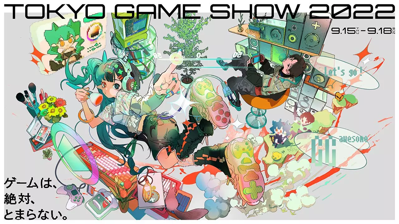 Imagem para Tokyo Game Show 2022 teve metade da audiência de 2019