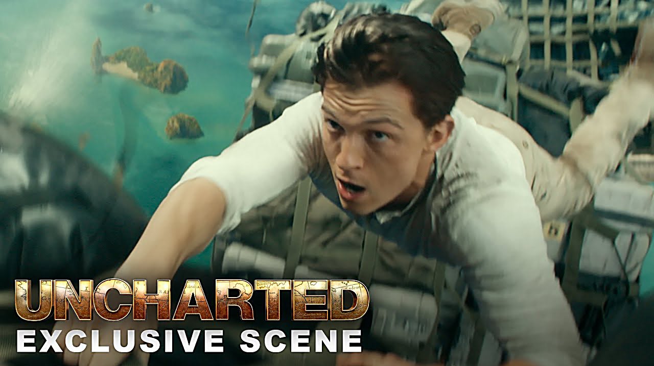Imagem para Tom Holland fala sobre a cena do avião no filme Uncharted