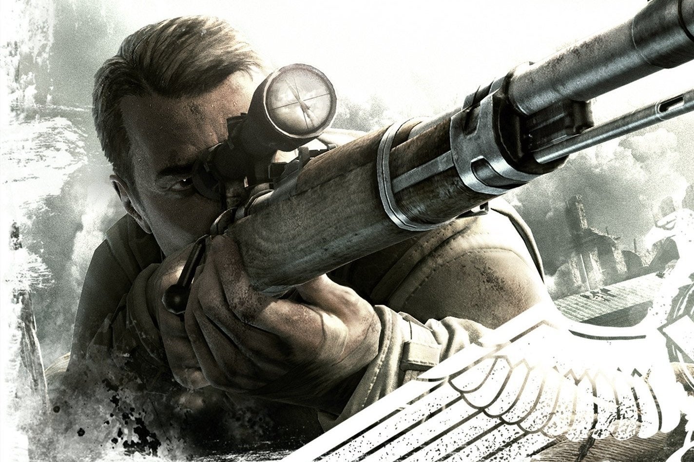 Игра снайпер не запускается. Sniper Elite 5. Sniper Elite 4 значок. Снайпер Элит 4 как играть по вайфаю на пиратке.