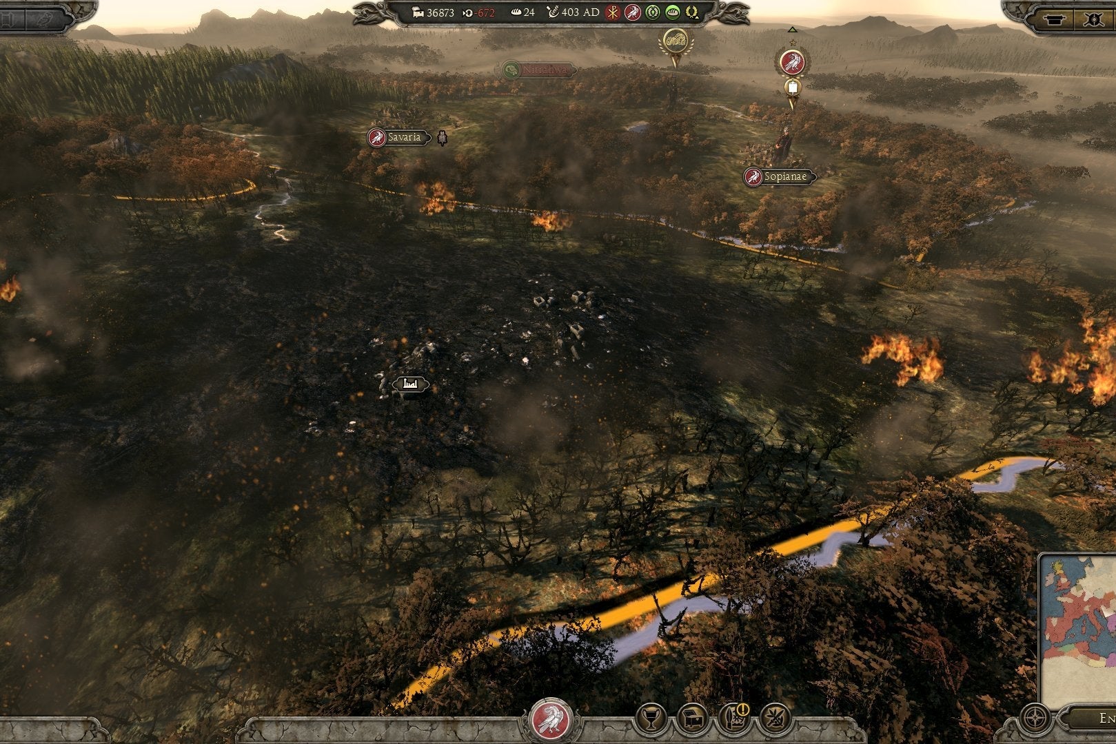 Image for Total War: Attila announced