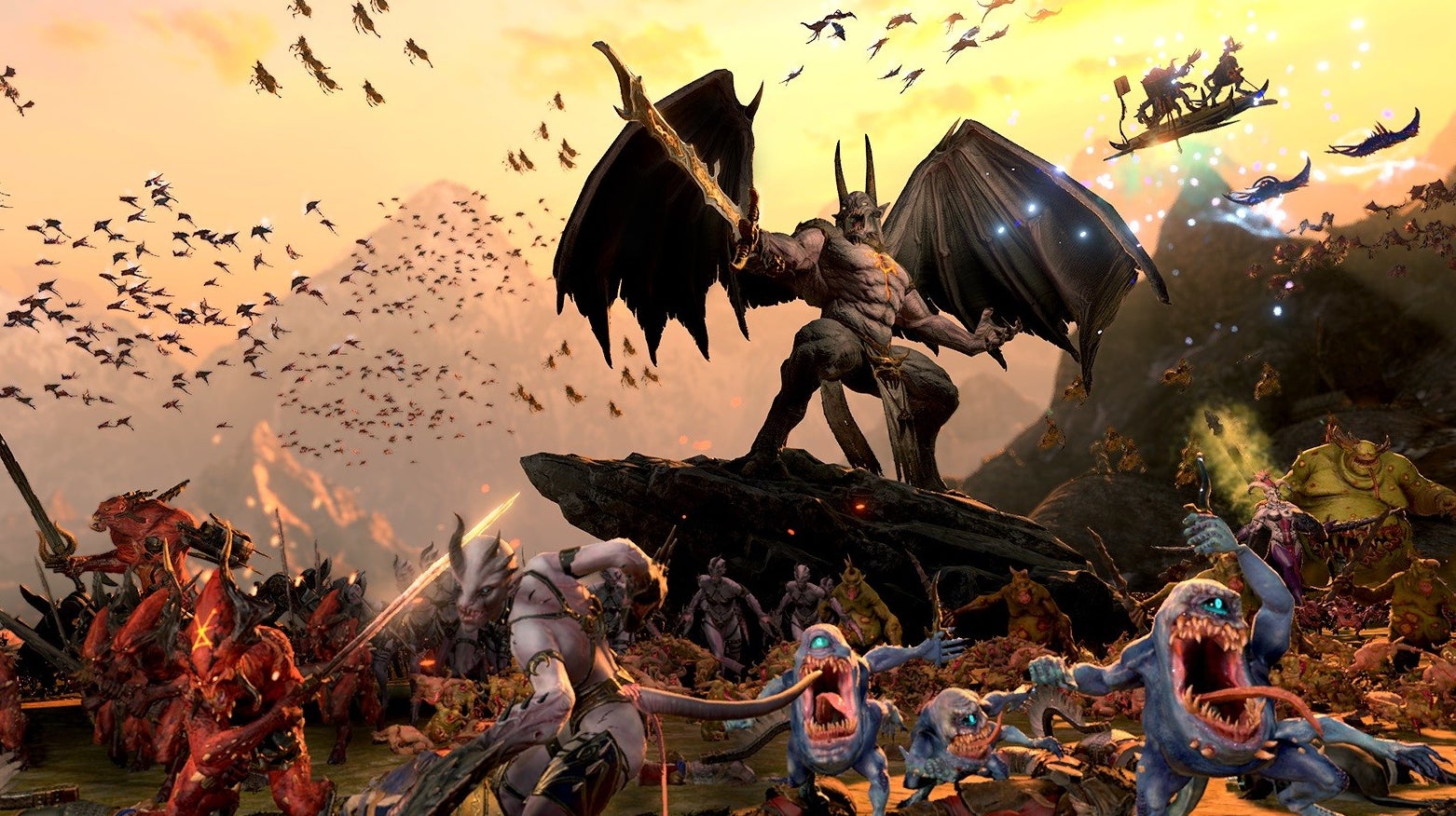 Image for Total War Warhammer 3's campaign is glorious chaos