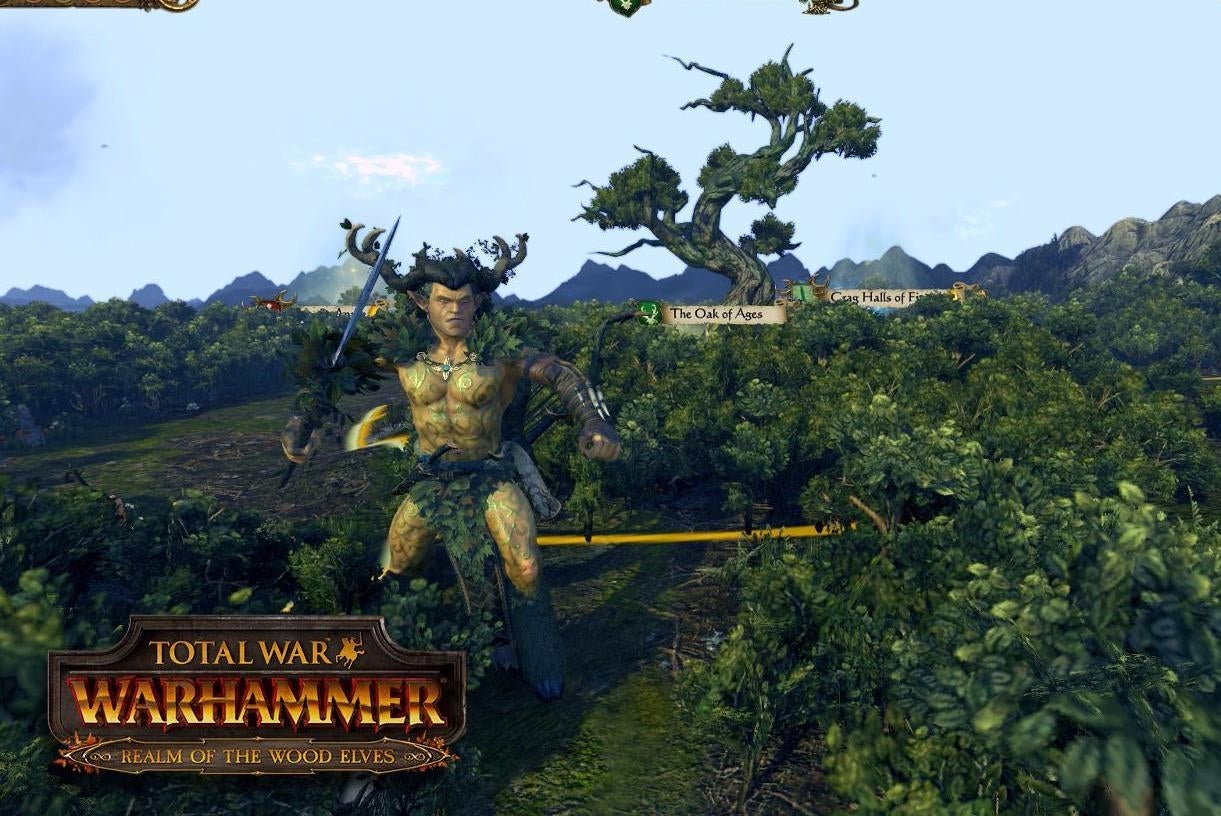 Obrazki dla Total War: Warhammer - obszerny gameplay z DLC z Leśnymi Elfami