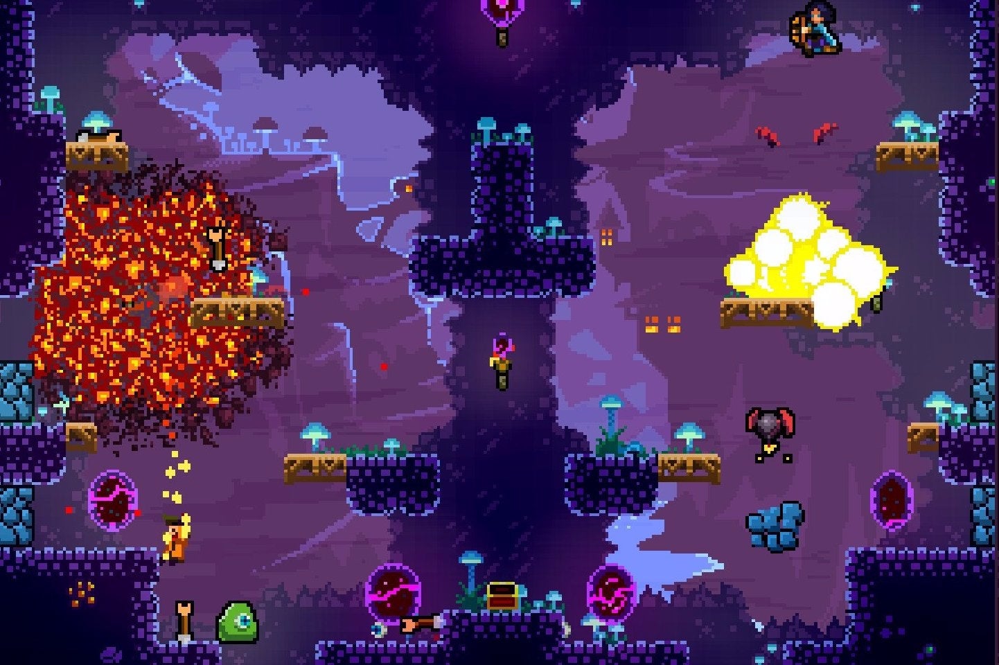 Image for TowerFall now has a level editor on Steam