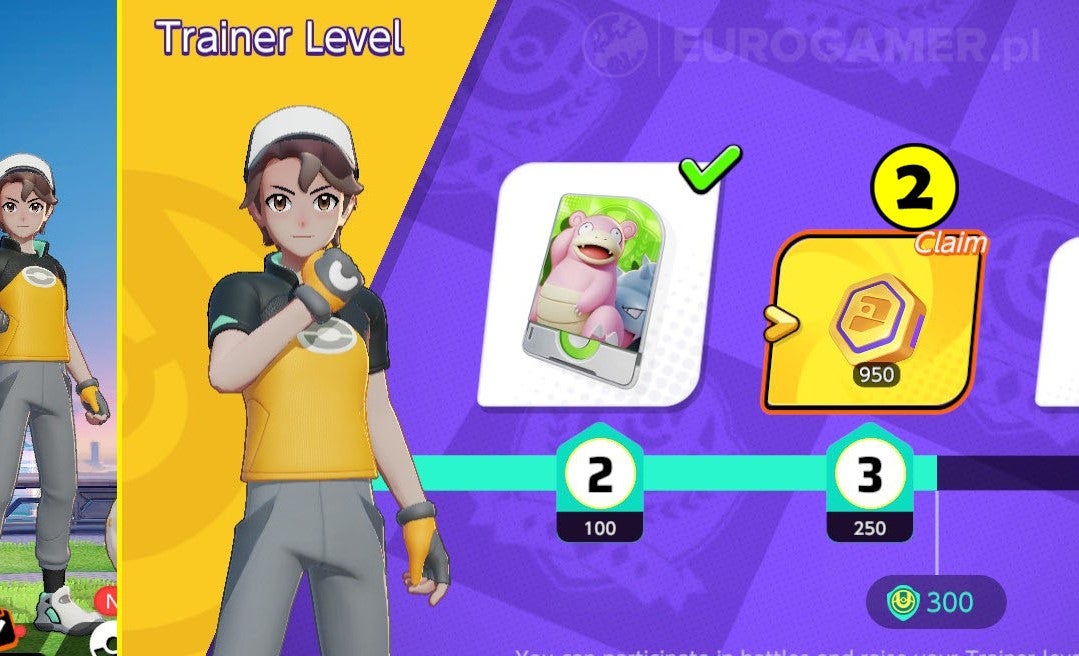 Obrazki dla Pokemon Unite - Trainer Level: nagrody, Battle Points