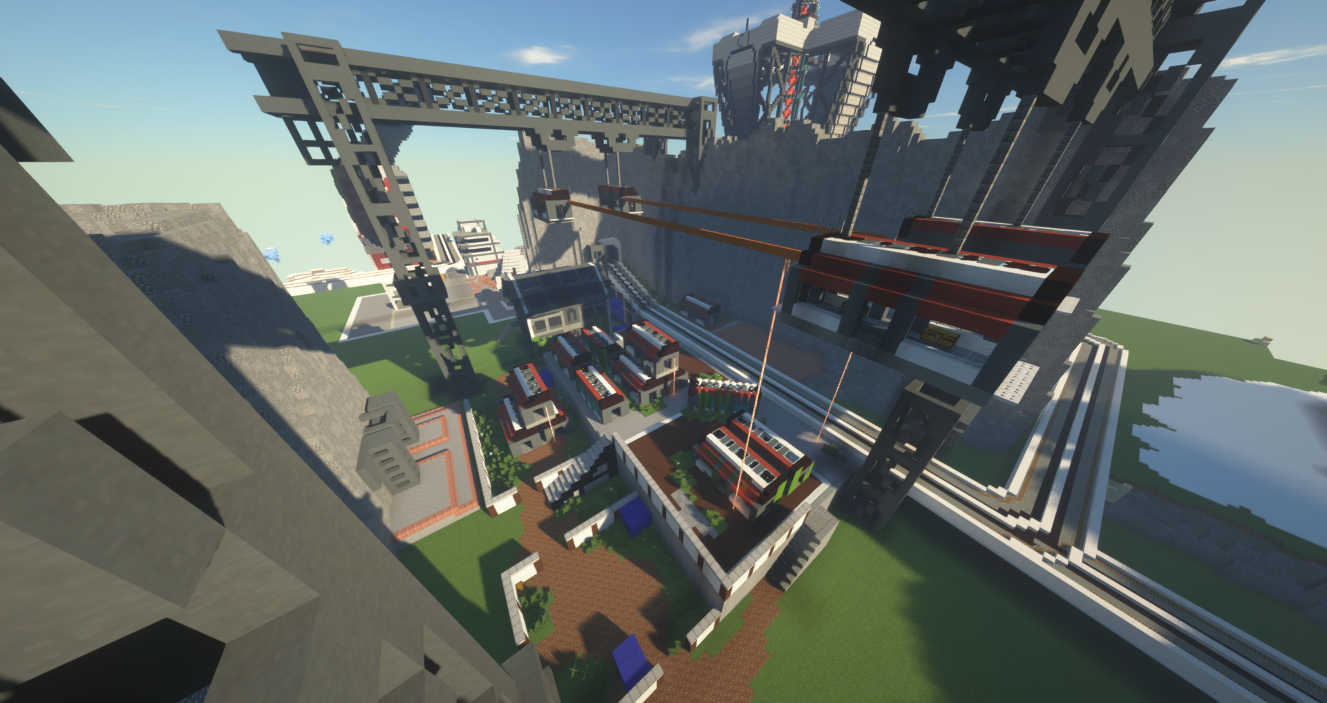 Someone s recreated a bunch of Apex Legends locations in Minecraft - 14