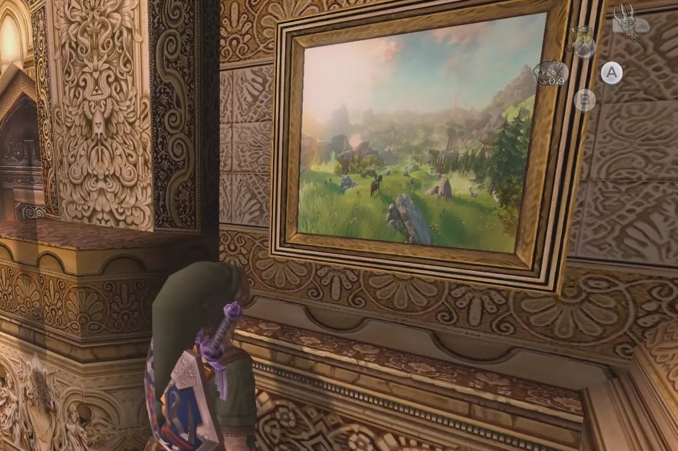 Imagen para Twilight Princess HD incluye un easter egg de Zelda Wii U