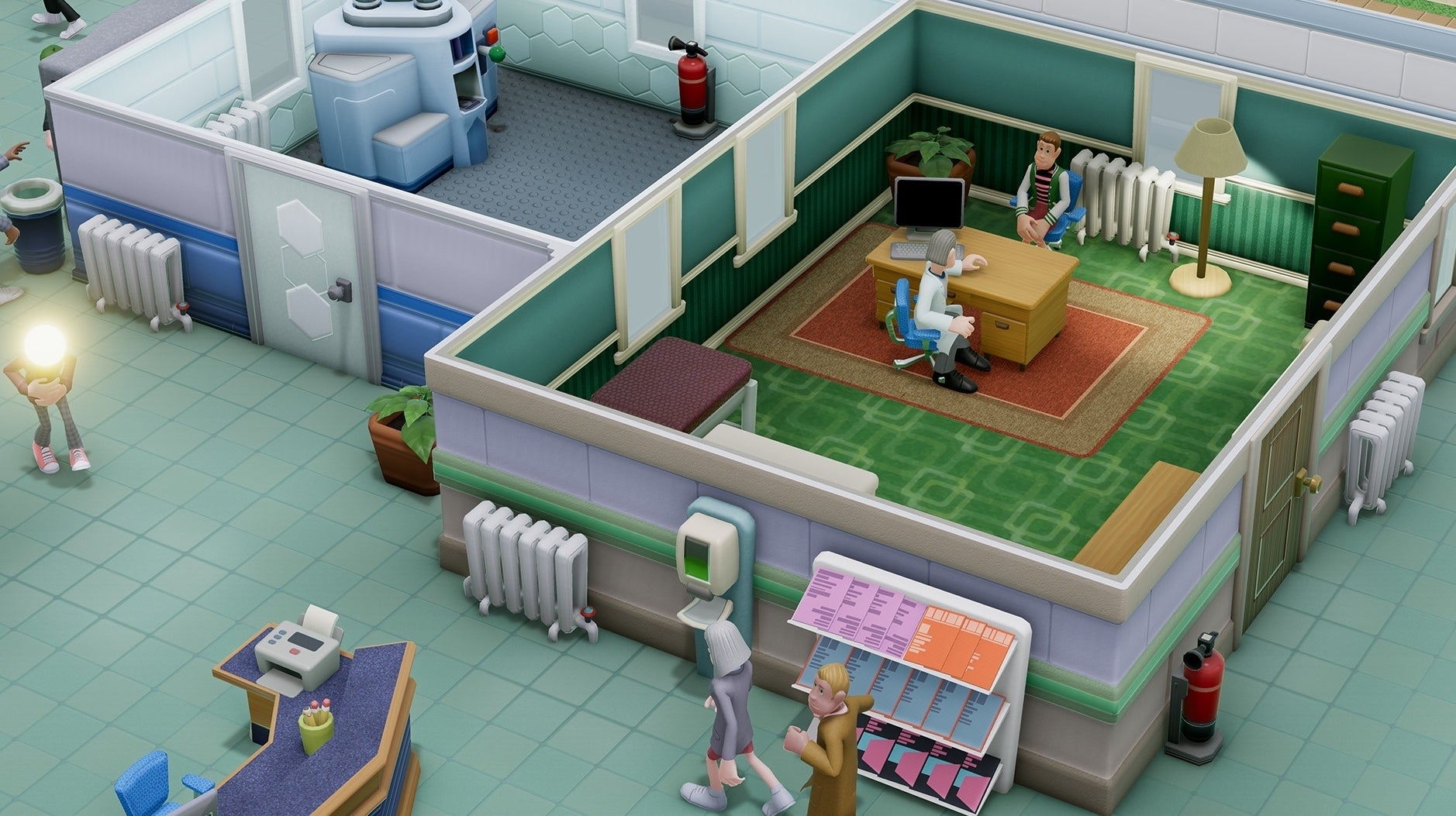 Image for Two Point Hospital is adding a free co-operative challenge feature later this month