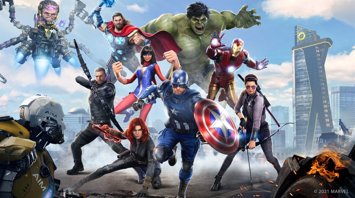 Obrazki dla Twórcy Marvel's Avengers uginają się pod krytyką i usuwają niektóre mikropłatności