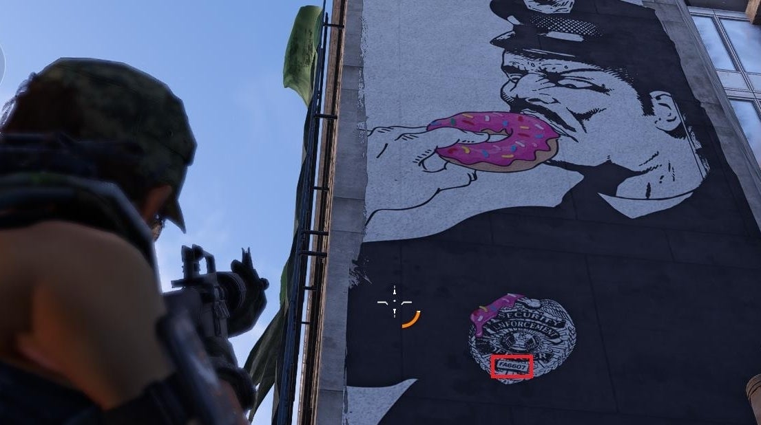 Image for Ubisoft apologises for homophobic slur found on multi-storey street art in The Division 2