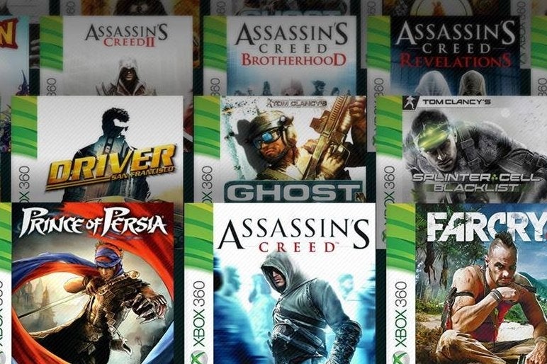 Immagine di Ubisoft chiede ai fan quali giochi desiderano per la retrocompatibilità di Xbox One