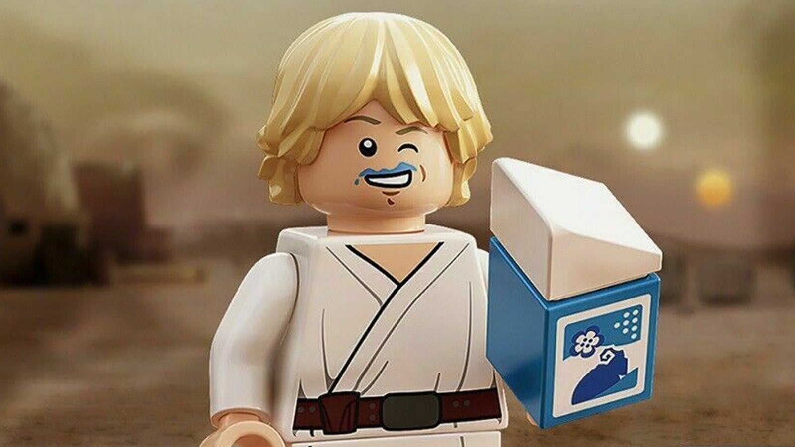 Image for Lego Star Wars scalpers target Blue Milk Luke minifigure