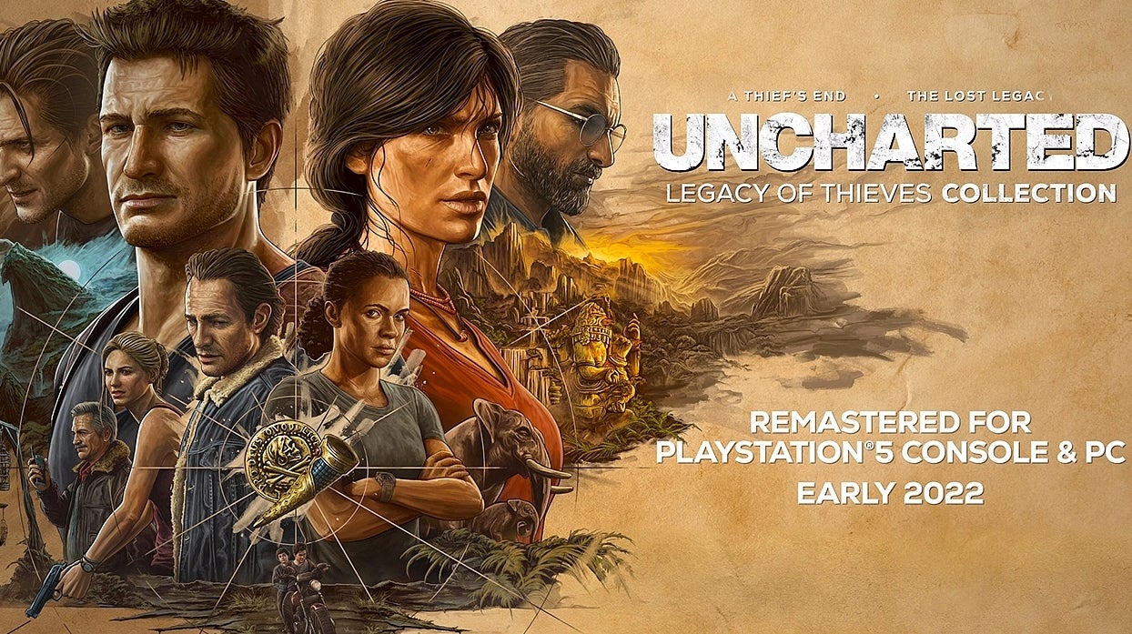 Imagem para Uncharted 4 e O Legado Perdido terão remaster na PS5 e PC
