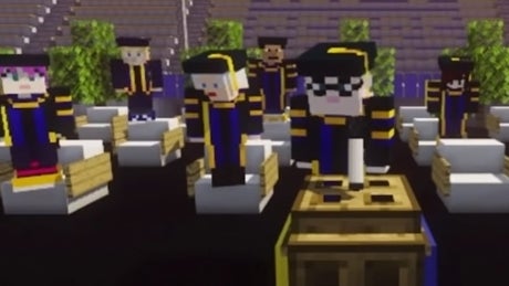Image for University students graduate in official Minecraft ceremony