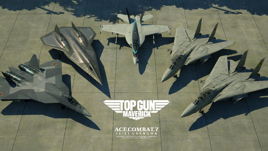 Immagine di Ace Combat 7 si aggiorna con il DLC Top Gun: Maverick Aircraft Set