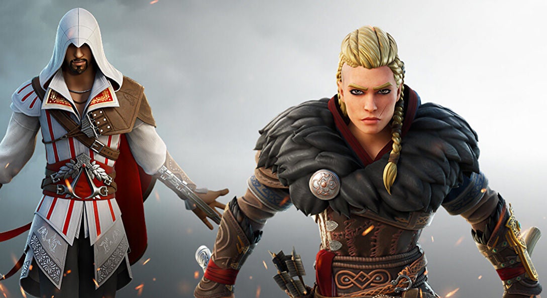 Obrazki dla Eivor z Assassin's Creed Valhalla zmierza do Fortnite