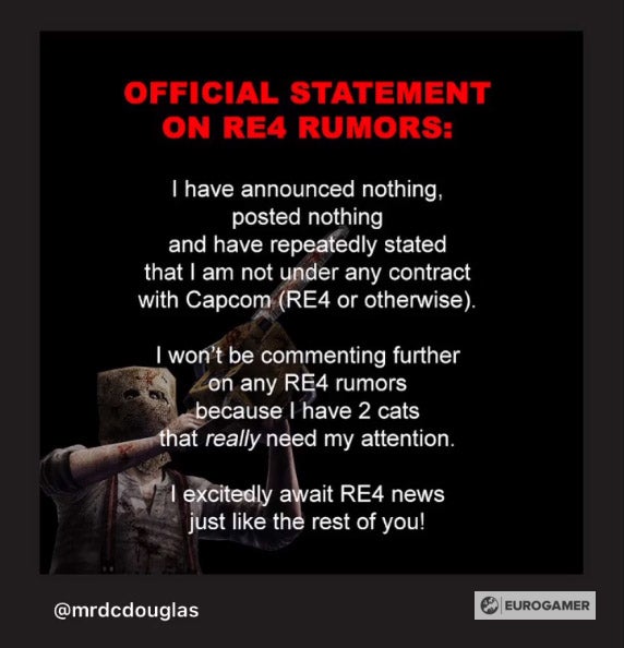 Reports claim voice actor leaked Resident Evil 4 remake concept art - 65