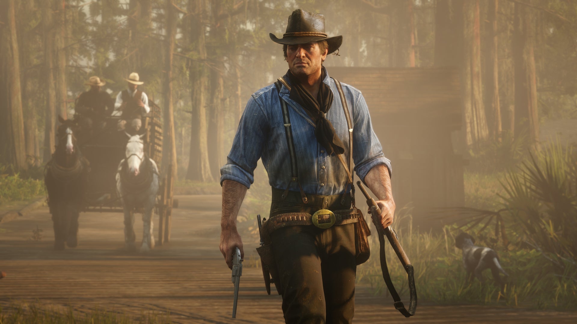Obrazki dla Red Dead Redemption 2 w 50 FPS na PS4 Pro - gracz zwiększył płynność modem