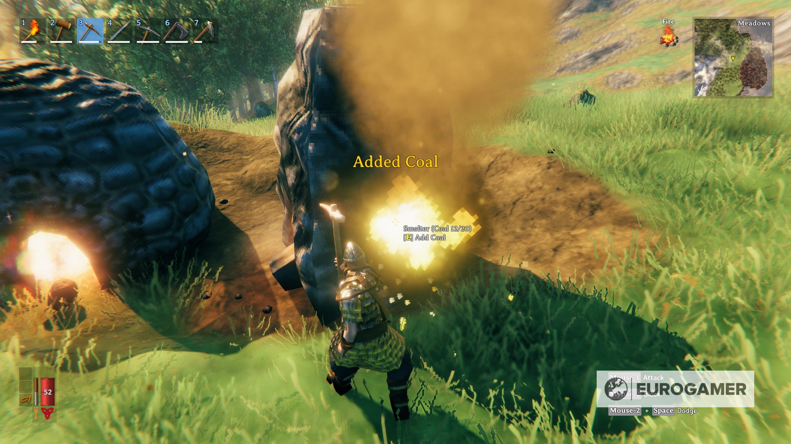 Valheim iron  How to find iron locations from muddy scrap piles and smelt iron ore explained - 14
