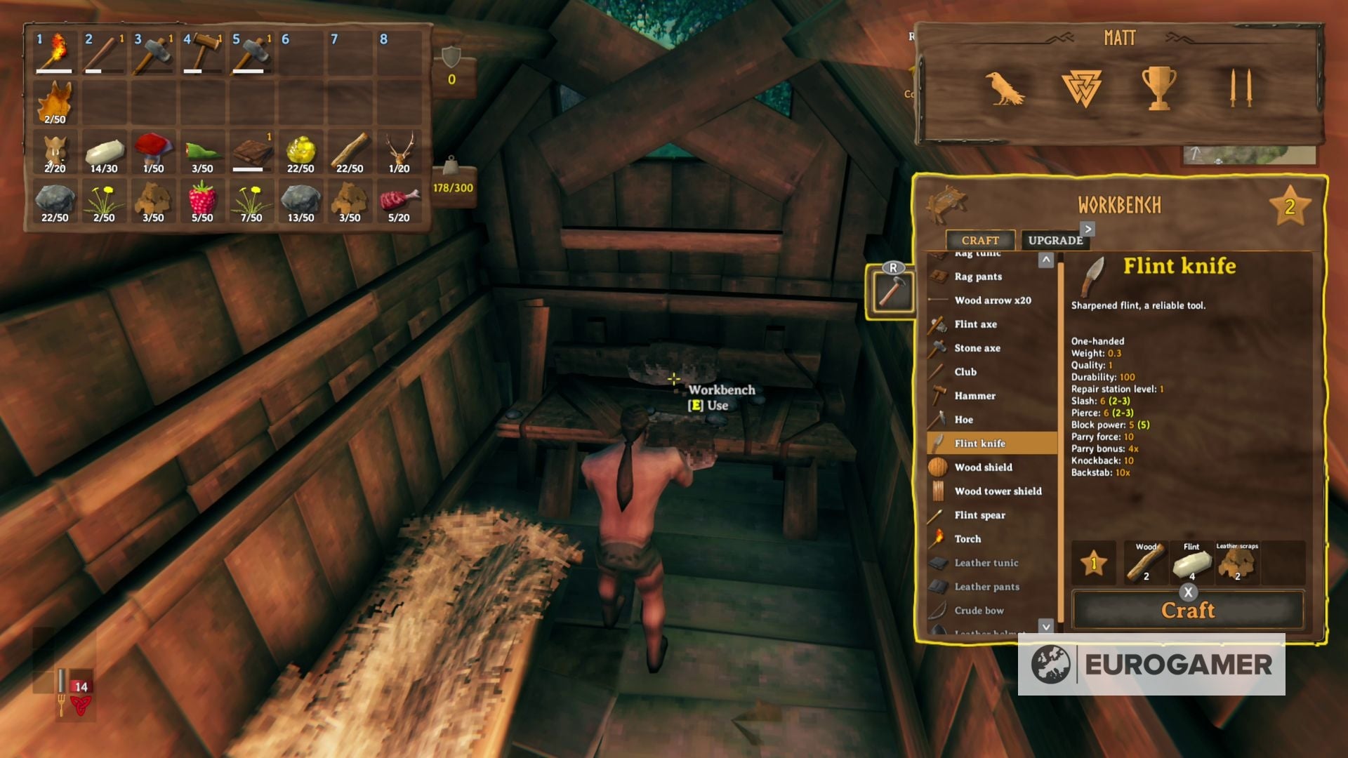 Valheim workbench  How to make and upgrade workbenches to higher levels explained - 96