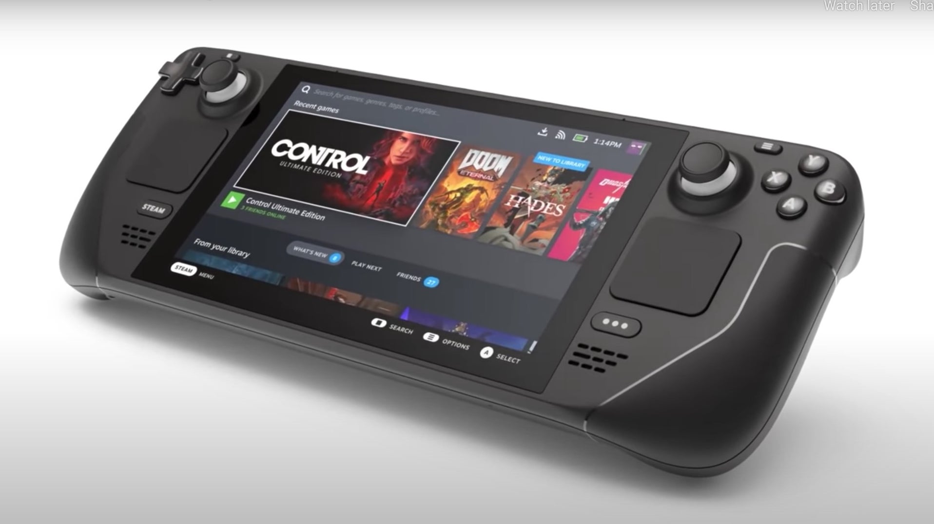 Image for Valve marks Steam Deck's first month with a round-up of upcoming changes and improvements