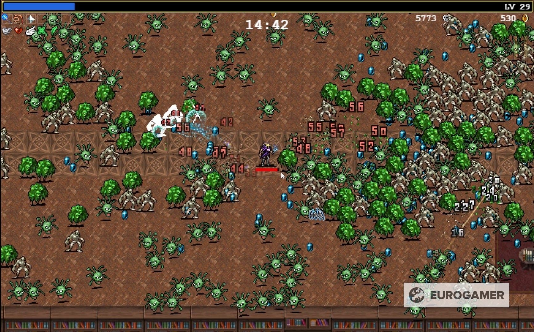 Vampire Survivors really has those frantic Geometry Wars thrills - 77