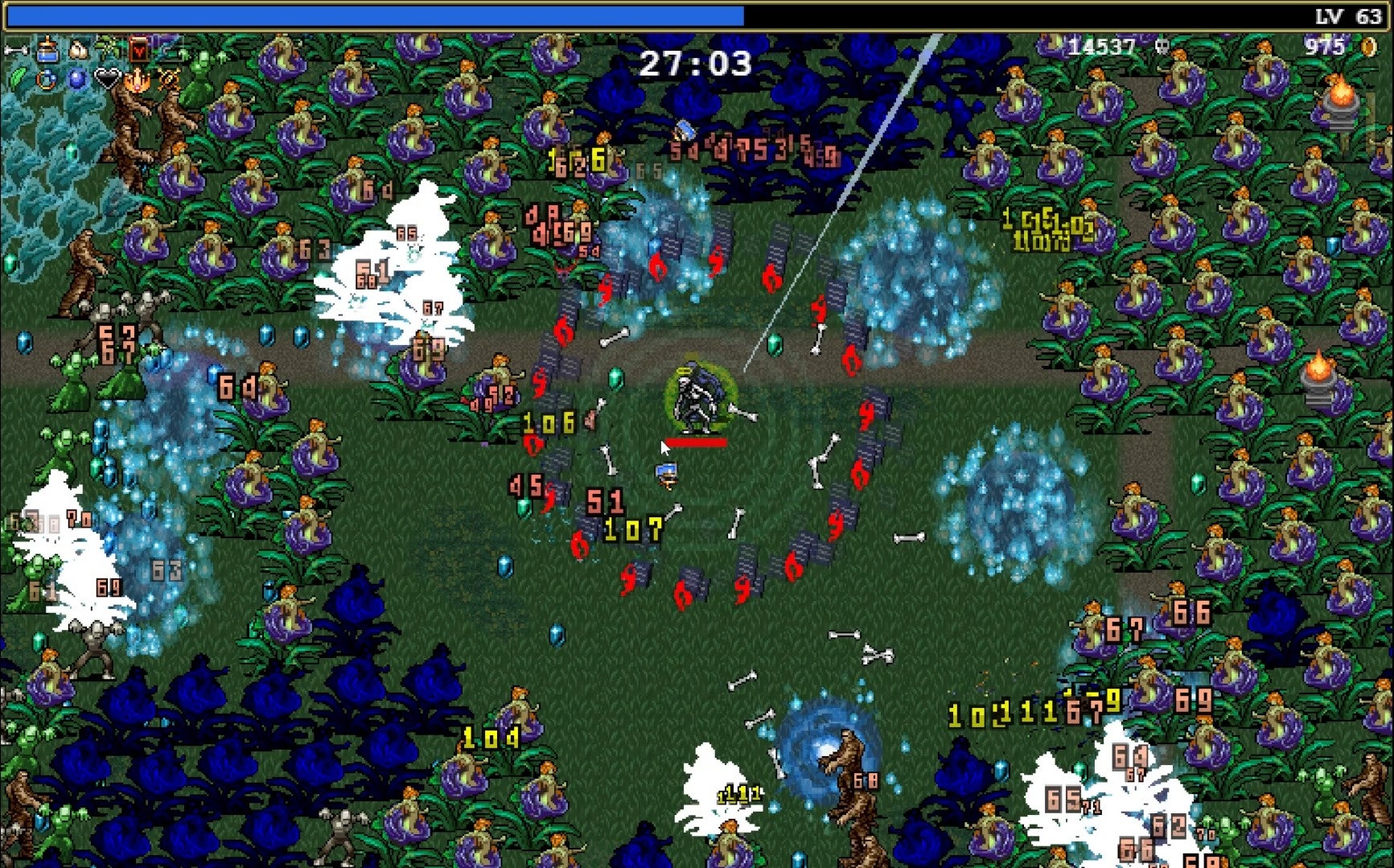 The secret to success in Vampire Survivors is power evolution - 21