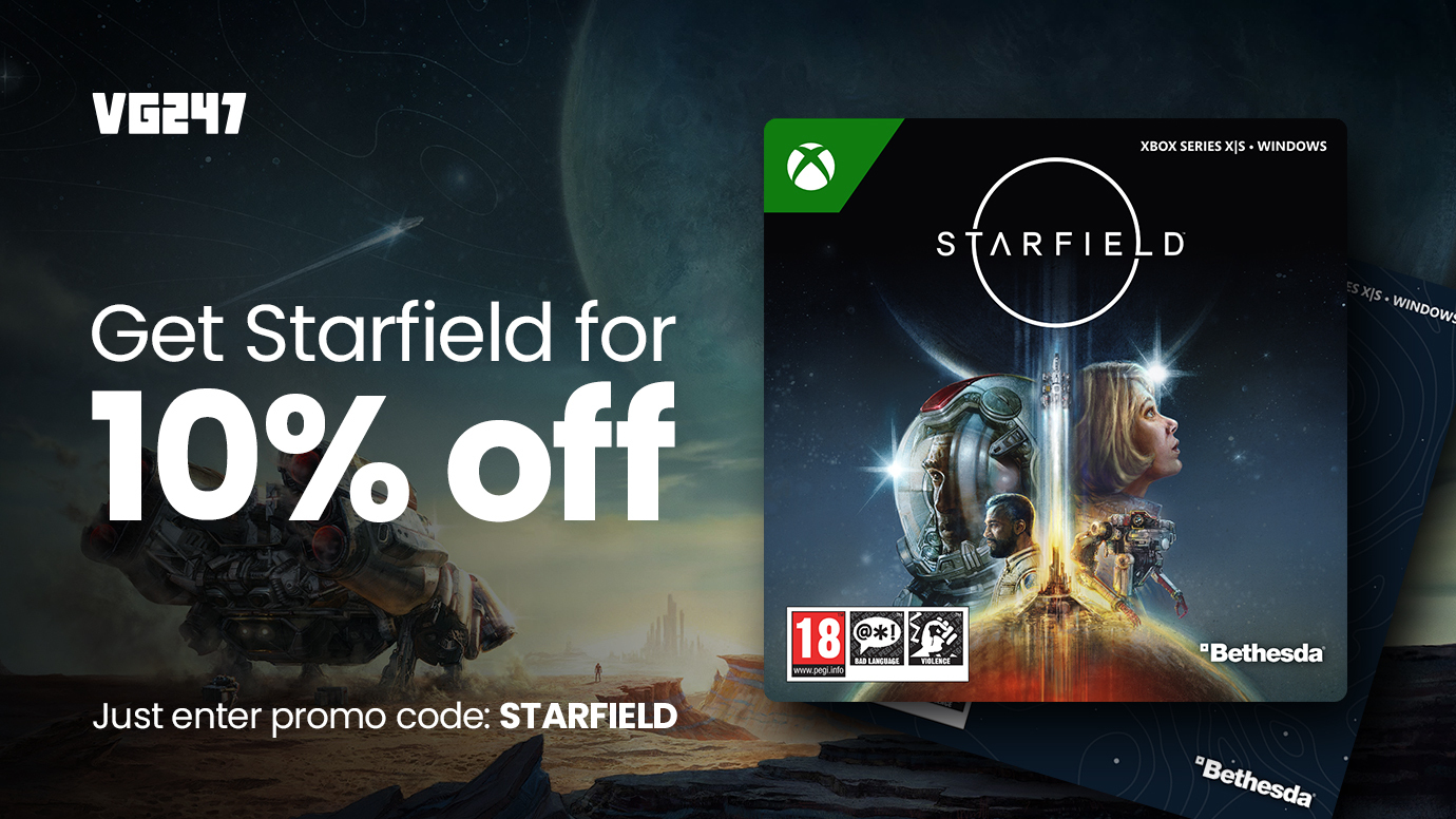 when off our Starfield discount to | $10 VG247 Get code for you use up