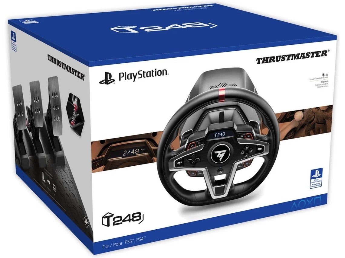 Imagem para Compra um volante e traz de Gran Turismo 7 de oferta