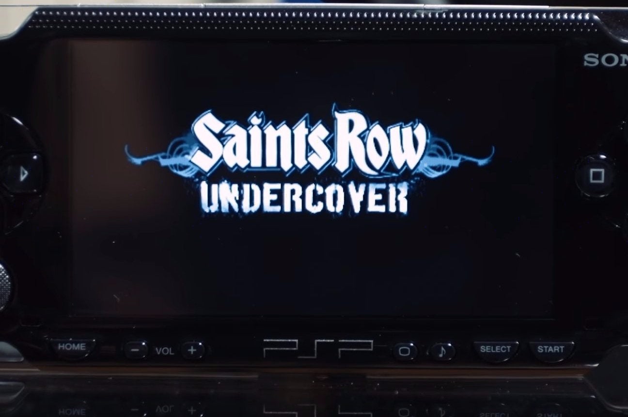 Afbeeldingen van Volition streamt onvoltooide Saints Row PSP game