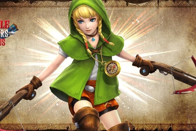 Afbeeldingen van Vrouwelijke Link speelbaar in Hyrule Warriors Legends