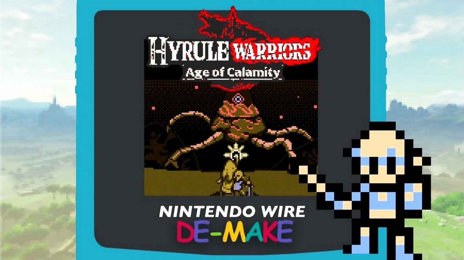Bilder zu Wäre Hyrule Warriors: Zeit der Verheerung für den Game Boy erschienen, hätte es so aussehen können