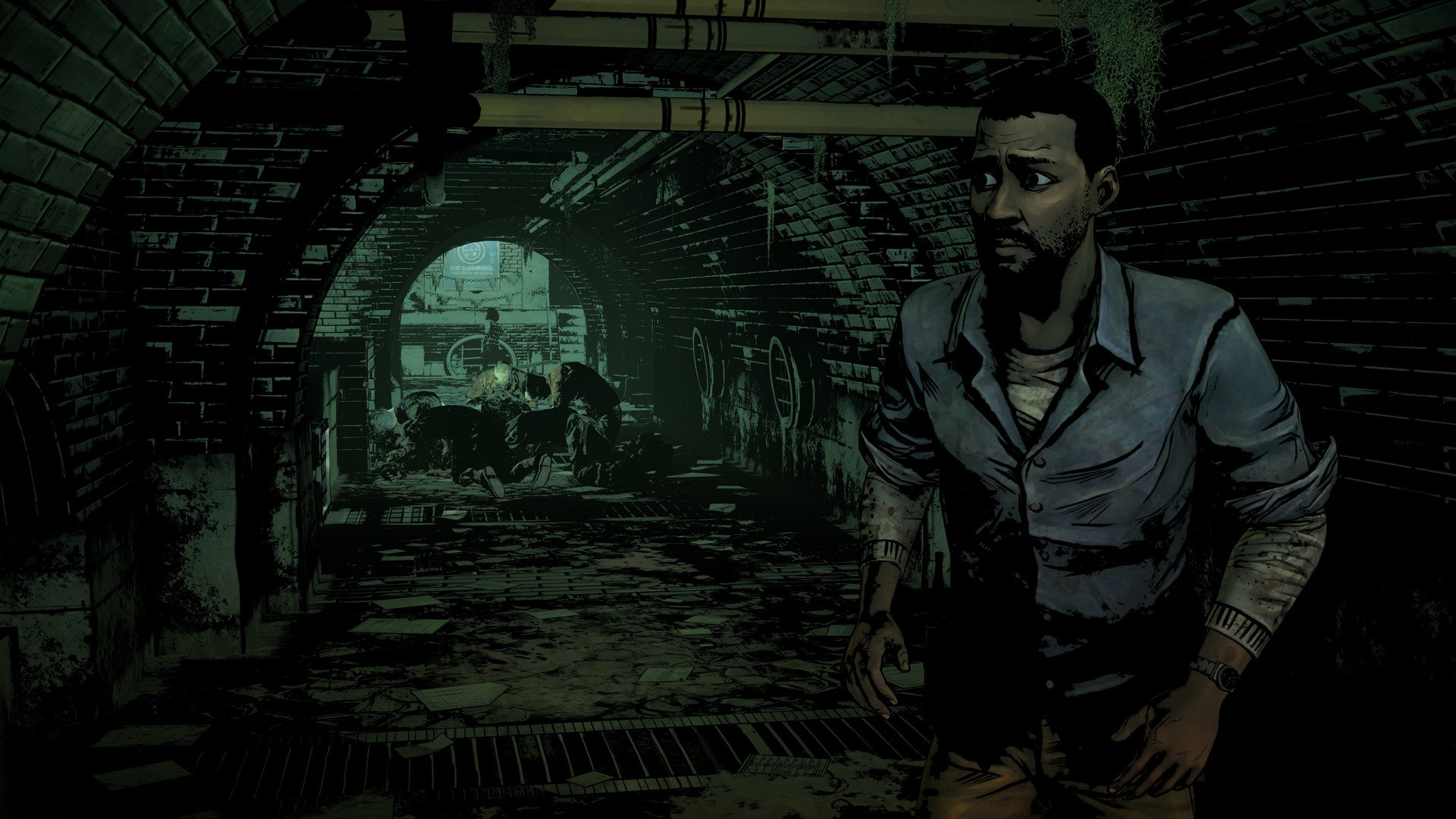 Screen from Telltale Games' The Walking Dead