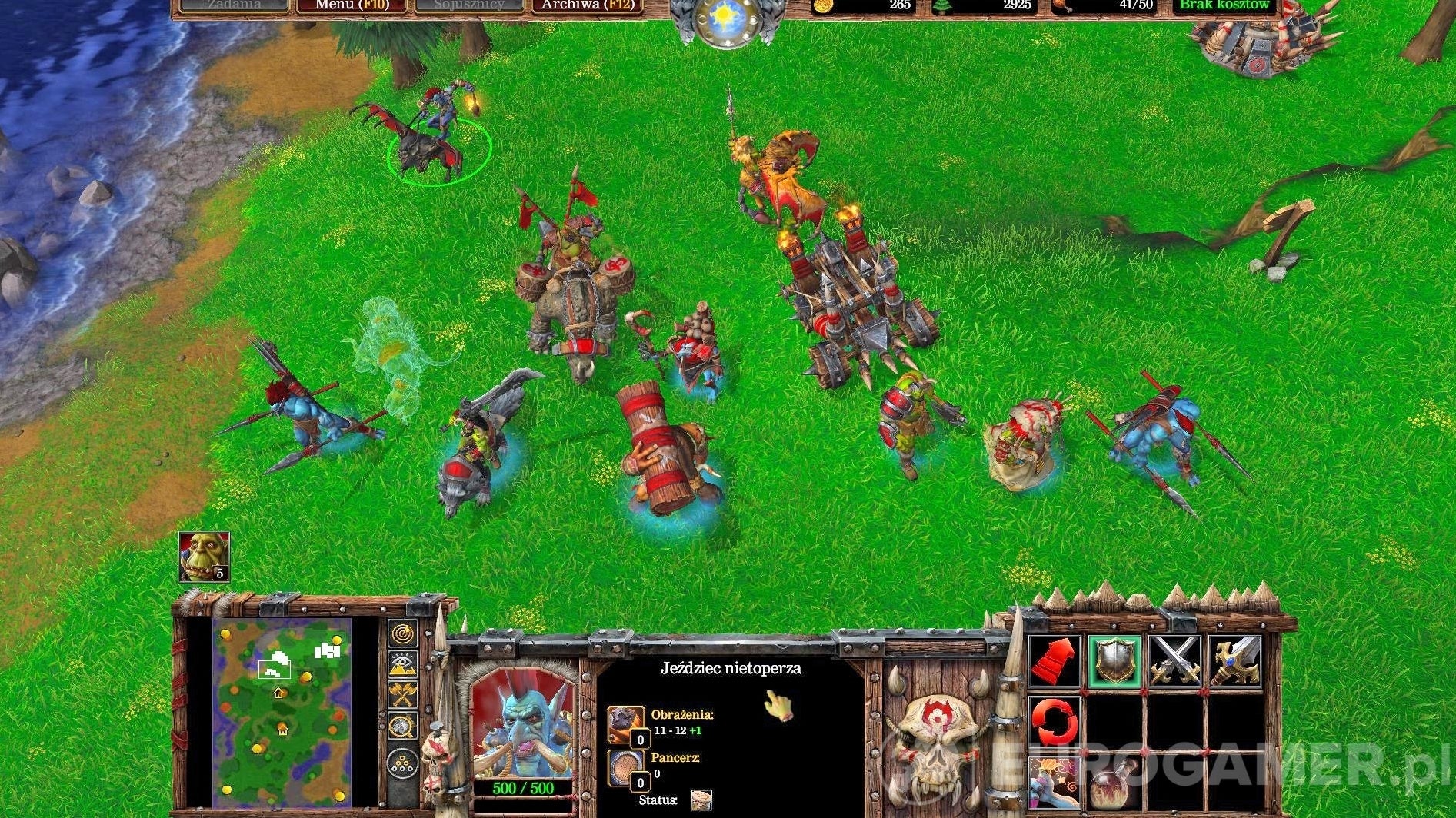 Obrazki dla Warcraft 3 - przydatne skróty klawiszowe