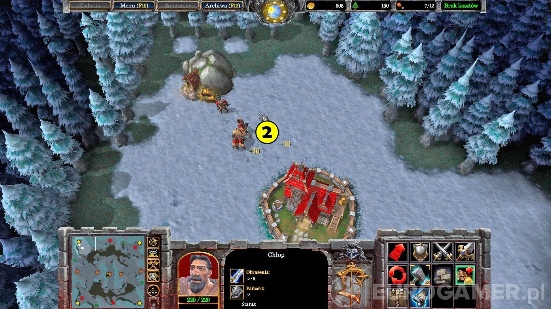 Obrazki dla Warcraft 3 - ludzie: budynki