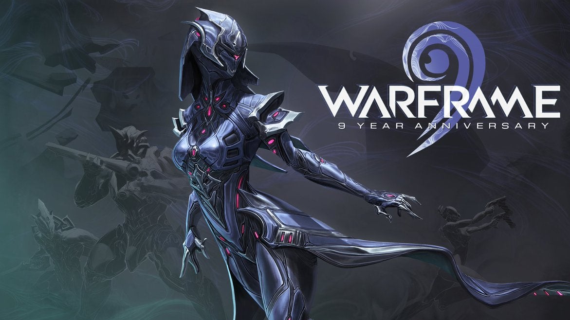 Warframe is celebrating its 9th anniversary with five weeks of in-game  rewards 