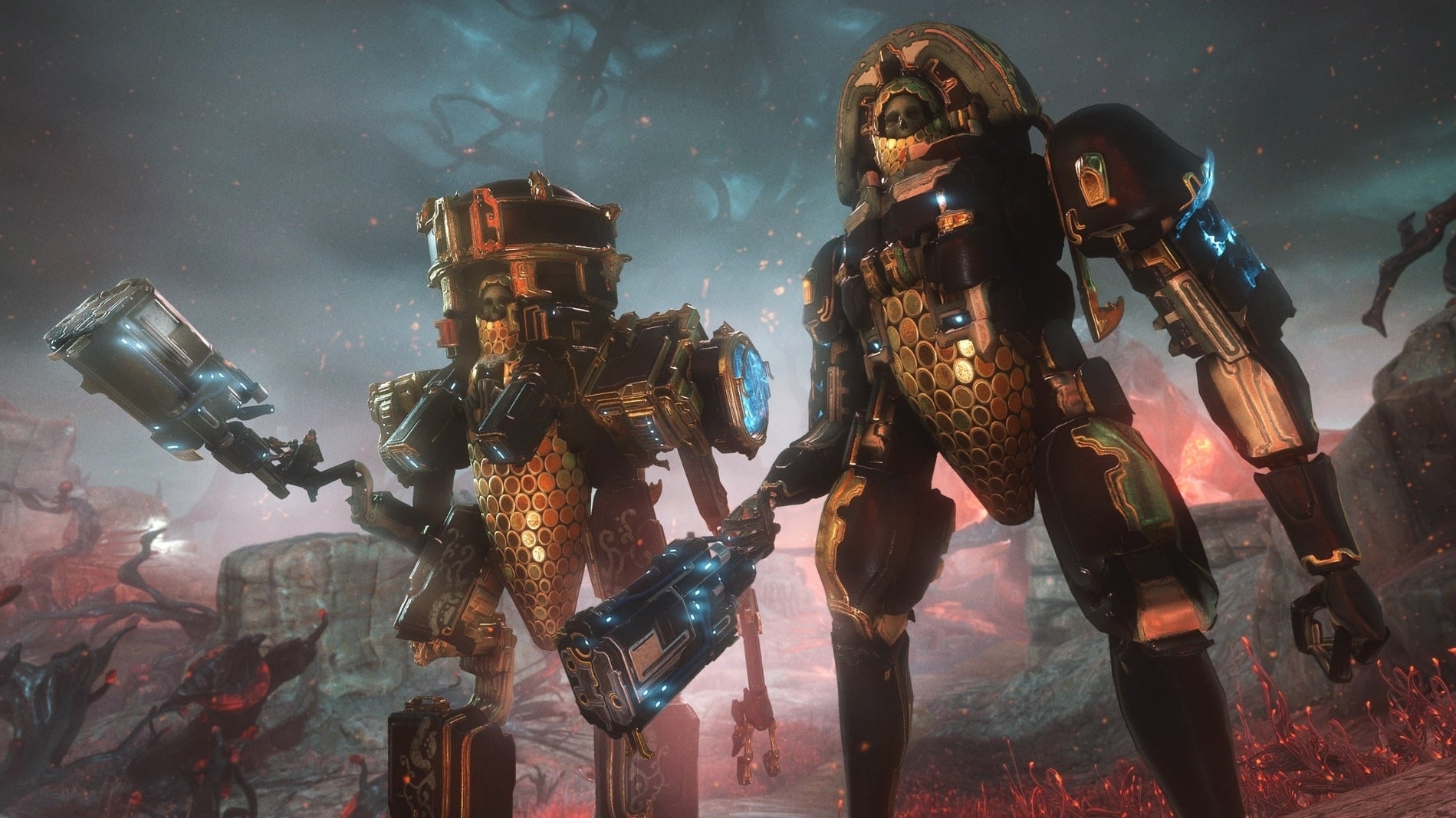 Image for Warframe dev on working from home, Necramechs and the wild new Helminth system