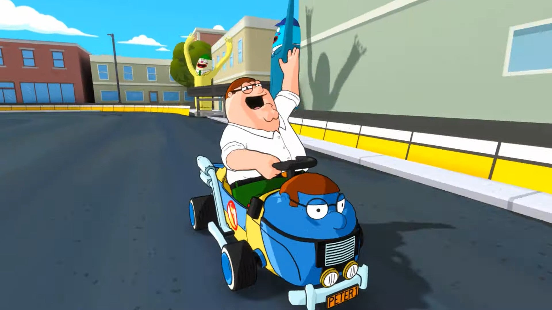 Hank Hill and Peter Griffin battle it out in Apple Arcade's upcoming kart  racer 