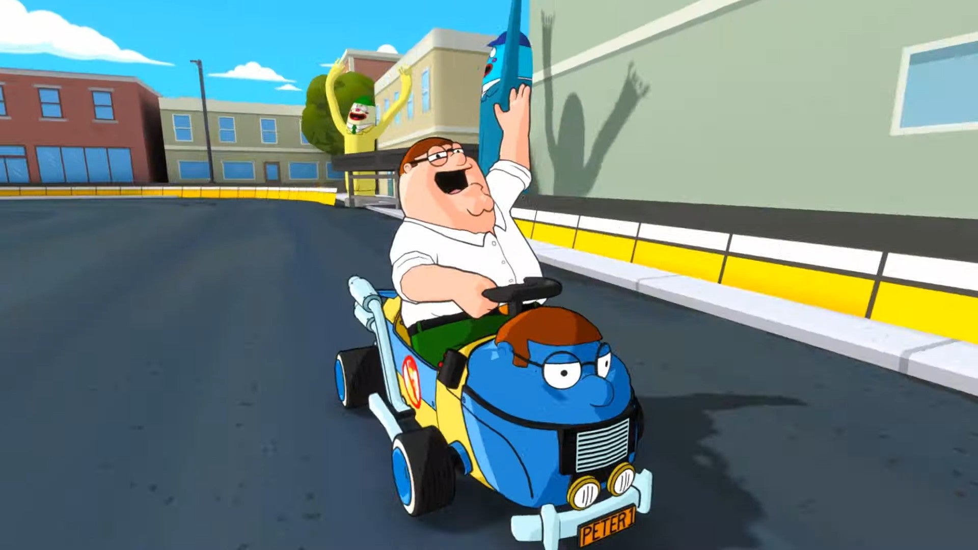 Image for Hank Hill and Peter Griffin battle it out in Apple Arcade's upcoming kart racer