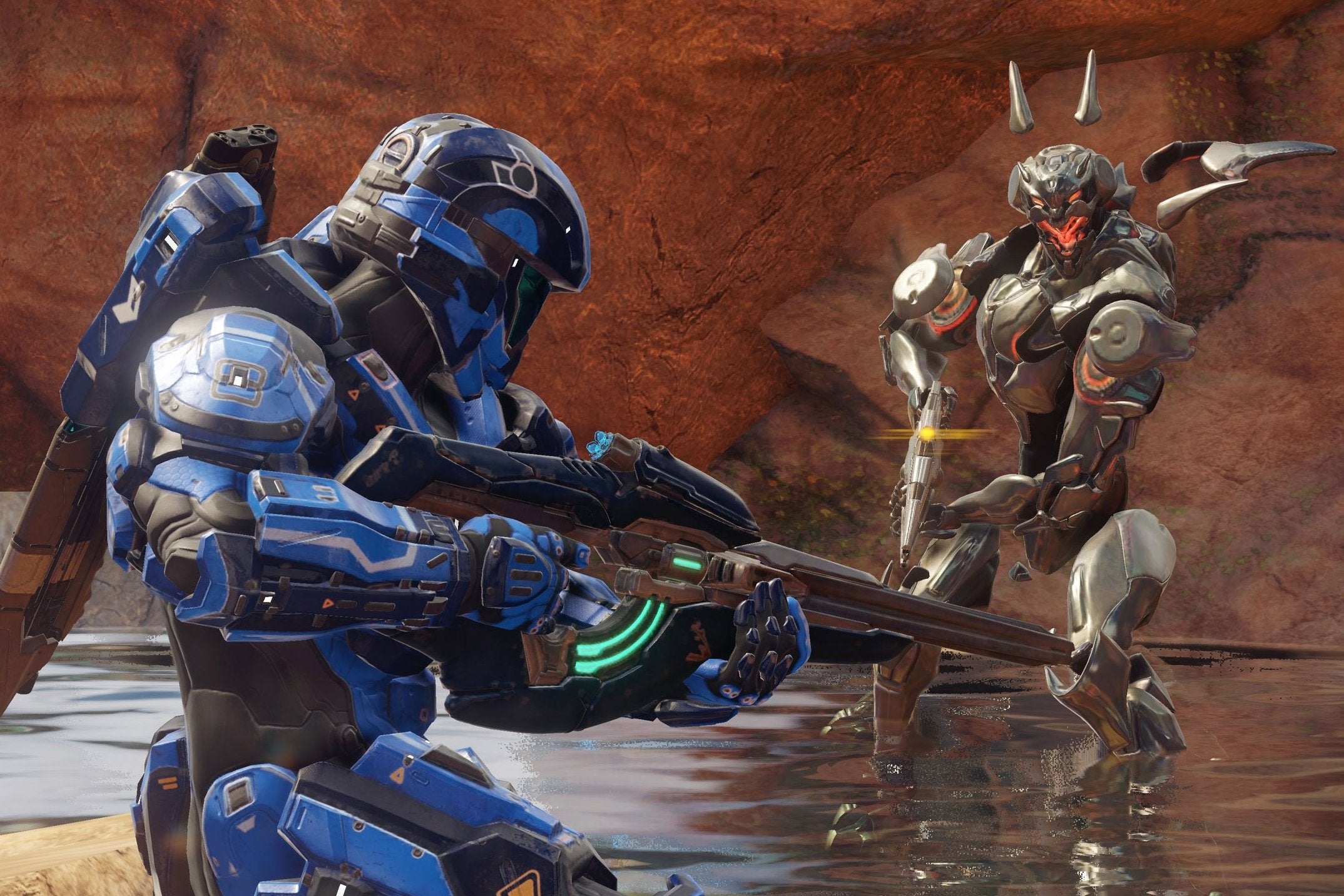 Afbeeldingen van Warzone Firefight modus in Halo 5: Guardians krijgt beta